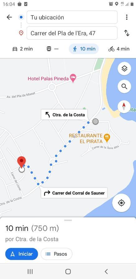 Apartamento vistas al mar de La Pineda Salou Exterior foto